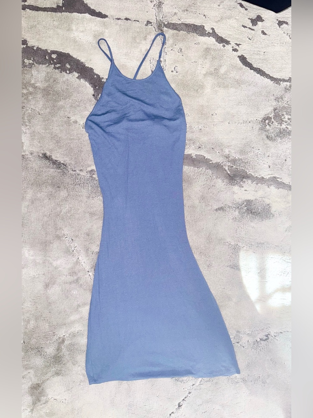 Victorias Secret modal racerback dress light blue..new with tags..size medium